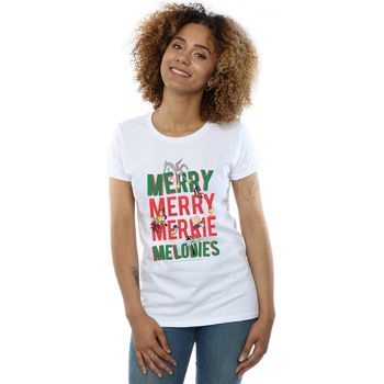 Dessins Animés Camiseta manga larga Merry Merrie Melodies para mujer