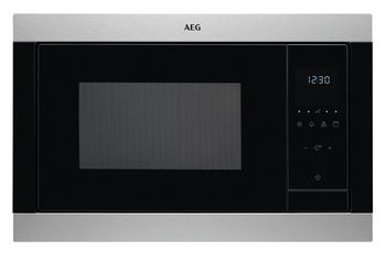 Microondas Integrable - AEG MSB2547DM, Acero Inoxidable y negro