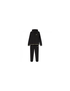 Chándal casual puma essentials+ glitter fz hooded suit mujer negr