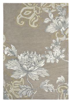 Alfombra lana y viscosa wedgewood fable-fl-gris 170x240cm