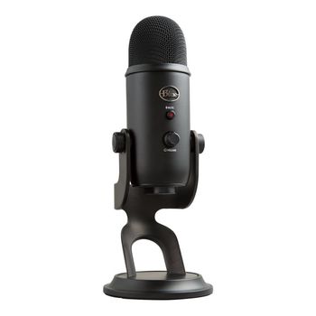 Blue Microphones Yeti Micrófono USB Negro para Grabación y Transmisión en PC