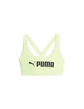 Sujetador deportivo de fitness puma mid impact puma fit mujer