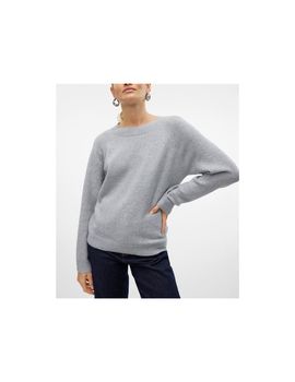 Sudadera vero moda doffy o-neck light grey melange mujer