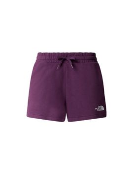 Pantalón de montaña the north face logowear short mujer morado