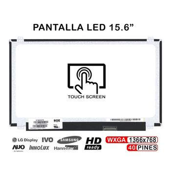 Pantalla Táctil Para Portátil Ltn156at40 15.6