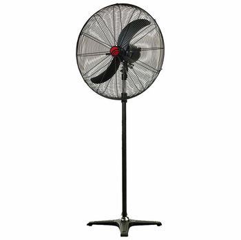 FM CI185 Ventilador Industrial de Pie 180W Negro