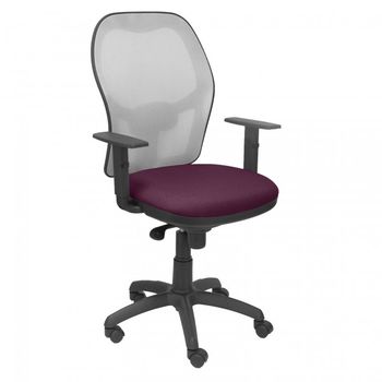 Piqueras y Crespo Jorquera Silla Malla Gris Asiento Bali Morado