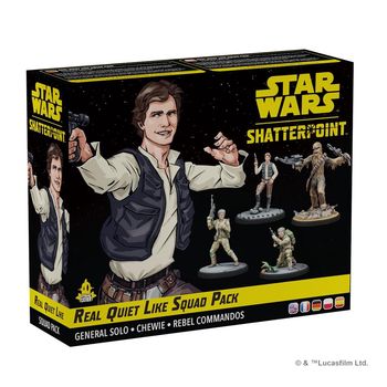 Juego De Mesa Star Wars Shatterpoint Real Quiet Like Squad Pack Edad Recomendada 14 Años