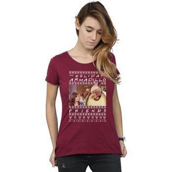 Friends Camiseta manga larga Holiday Armadillo para mujer