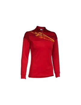 Sudadera de fútbol joma elite x rojo niña