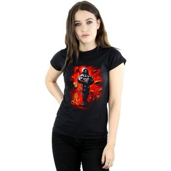 Dc Comics Camiseta manga larga BI24556 para mujer