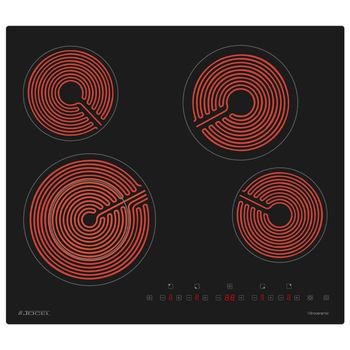 Jocel JP4EV021267 Placa Vitrocerâmica 4 Zonas 5800-7000W