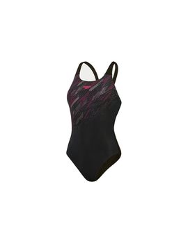 Bañador de natación speedo hyperboom placement muscleback mujer n