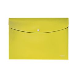 Leitz Recycle Document Wallet Plastic A4 Yellow (Pack of 10) 46780015