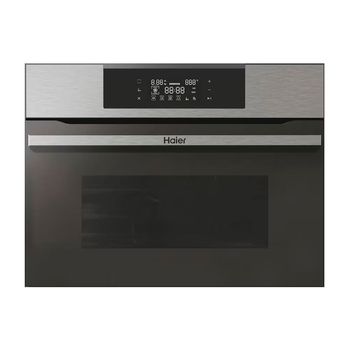 Horno Microondas - Haier HWO45NB2H0X1, Inox, 44 Litros