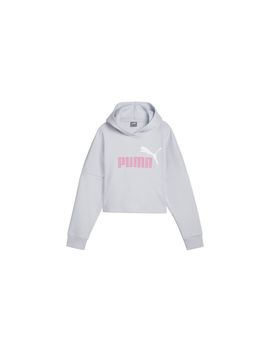 Sudadera casual puma ess logo cropped hoodie g niña