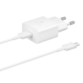 Samsung Ep-EP-T1510XWEGEU Cargador para Tablet USB-C 15W Blanco