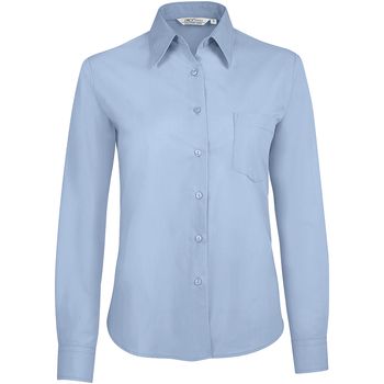 Sols Camisa EXECUTIVE WORK-CAMISA MUJER POPELÍN MANGA LARGA para mujer