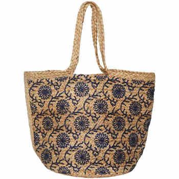 Pieces Bolso de mano PCKLEO JUTE BAG SWW para mujer