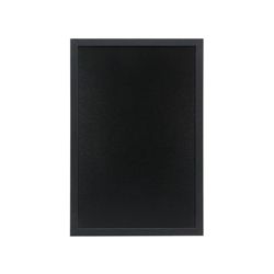 Securit Woody Chalkboard with Chalk Marker and Mounting Kit Black