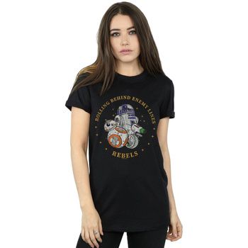 Star Wars The Rise Of Skywalker Camiseta manga larga Rolling Behind Enemy Lines para mujer