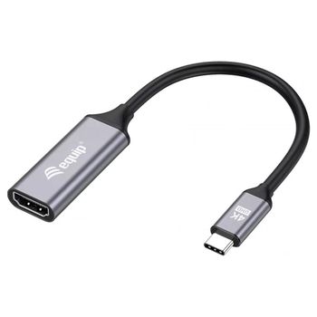 Cable Usb Tipo C A Hdmi Equip 2.0 4K Macho-Hembra 0.15M