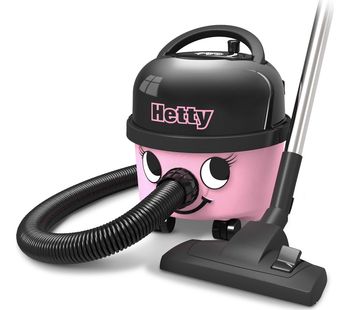 NUMATIC HET.160-11 Cylinder Vacuum Cleaner - Pink, Pink