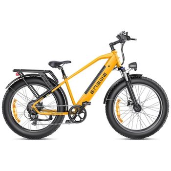 Engwe E26 Bicicleta Eléctrica 250W 140Km de Autonomía Amarilla