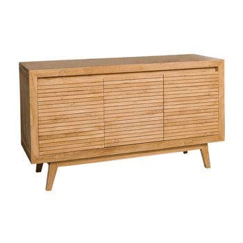 Mueble para cuarto de baño de teca 140