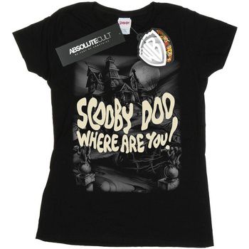 Scooby Doo Camiseta manga larga Scary Castle para mujer