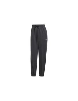 Pantalones adidas linear french terry cf mujer negro/blanco