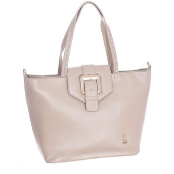 U.S Polo Assn. Bolsa BIUR25609WVP-BEIGE para mujer