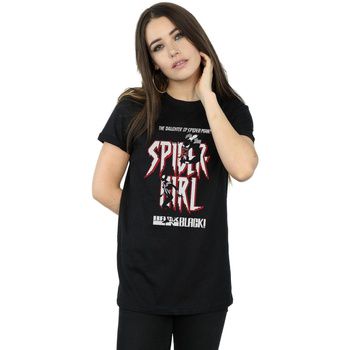 Marvel Camiseta manga larga Back In Black para mujer