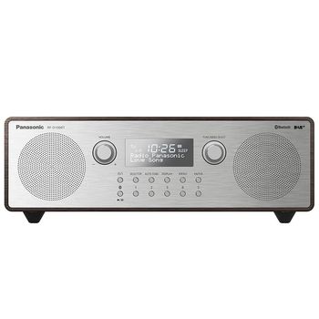 Radio Digital - Panasonic RF-D100BT, DAB+, Negro Plata