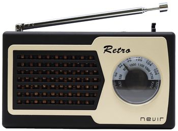 Radio Portátil - Nevir NVR200 Negro