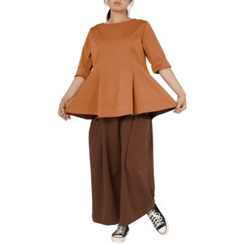 Wendy Trendy Blusa Top 223690 - Camel para mujer