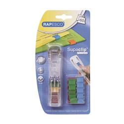 Rapesco Supaclip 40 Dispenser Multicoloured A25B