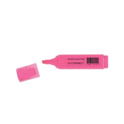 Q-Connect Pink Highlighter Pen (10 Pack) KF01112