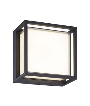 Plafón o aplique gris oscuro 9W CHAMONIX LED