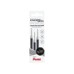 Pentel EnerGel Refill Wallet Black (Pack of 3) LR7-3A