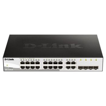 D-Link DGS-1210-20/E Smart+ Switch Gestionado 16 Puertos Ethernet Gigabit + 4 Puertos 100/1000Mbps Combo