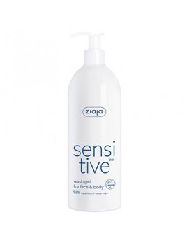 SENSITIVE Gel limpiador rostro y cuerpo para pieles sensibles