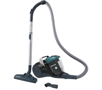 HOOVER Breeze BR71 BR01 Cylinder Bagless Vacuum Cleaner - Black & Green, Black