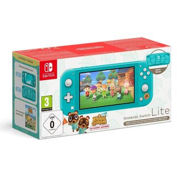 Nintendo Switch Lite Turquesa + Animal Crossing New Horizons (Edición Especial Animal Crossing)