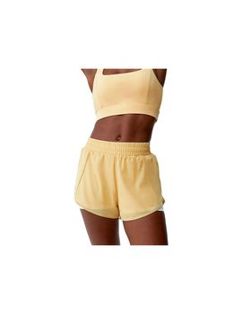 Pantalón born living yoga padma 2.0 amarillo/blanco mujer