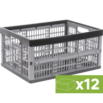 Pack 12 caja plegable 23x48x35 32l