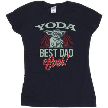 Disney Camiseta manga larga Mandalorian Dad para mujer