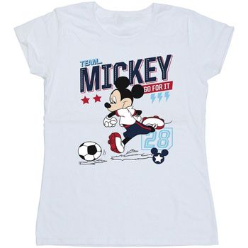 Disney Camiseta manga larga Team Football para mujer