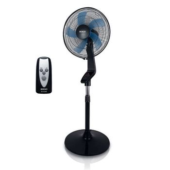 Sogo VEN-SS-21280 Ventilador de Pie 3 en 1 50W Negro