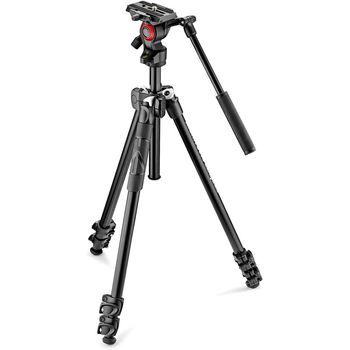 Manfrotto Kit Trípode 290 Light con Rótula 2 Way Aluminio